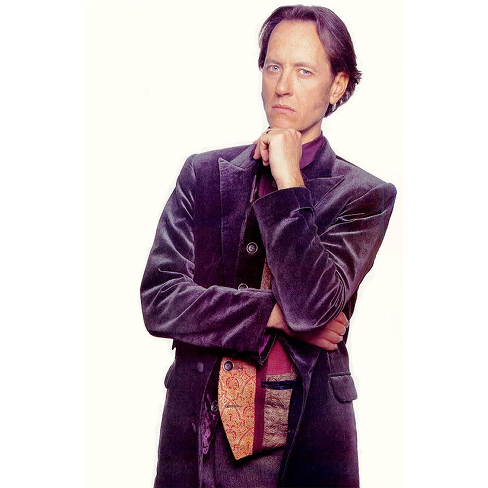 Doctor Who Richard E. Grant Purple Coat - Image 2
