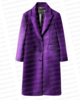 Doctor Who Richard E. Grant Purple Coat