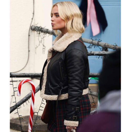 Doctor Who Season 14 Millie Gibson Leather Jacket - Image 12