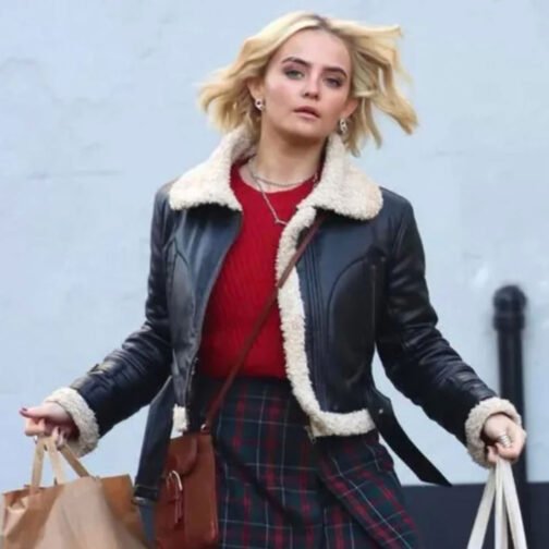 Doctor Who Season 14 Millie Gibson Leather Jacket - Image 7