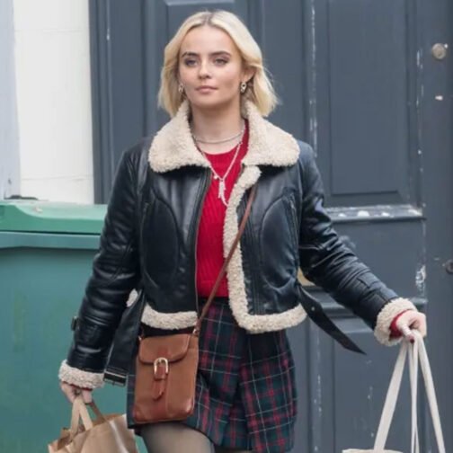 Doctor Who Season 14 Millie Gibson Leather Jacket - Image 13