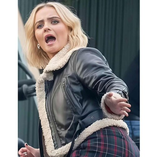 Doctor Who Season 14 Millie Gibson Leather Jacket - Image 17