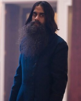 Doctor Who Sacha Dhawan Blue Coat