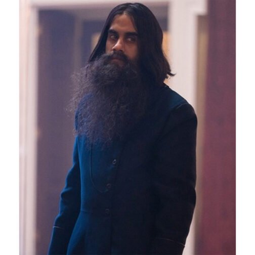 Doctor Who Sacha Dhawan Blue Coat - Image 2