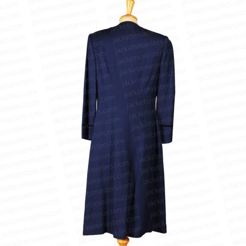 Doctor Who Sacha Dhawan Blue Coat - Image 3