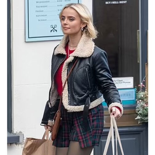 Doctor Who Season 14 Millie Gibson Leather Jacket - Image 18