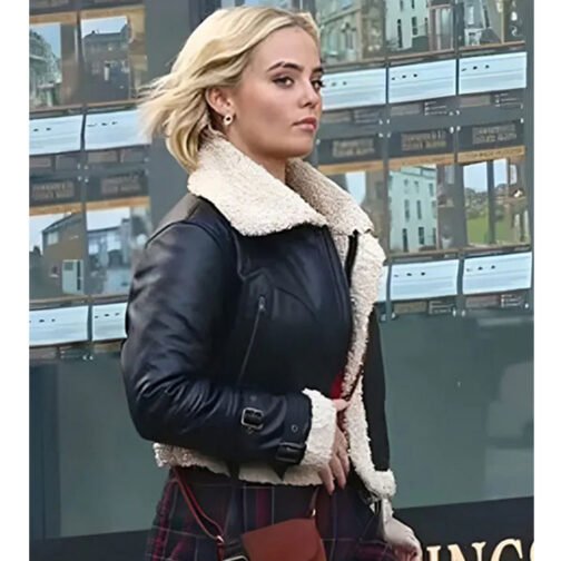 Doctor Who Season 14 Millie Gibson Leather Jacket - Image 20