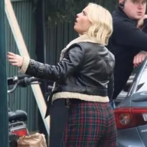 Doctor Who Season 14 Millie Gibson Leather Jacket - Image 21
