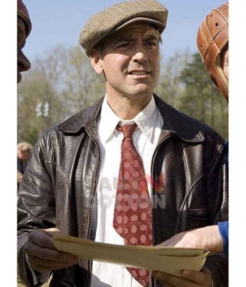 Dodge Connelly Leatherheads Brown Leather Jacket - Image 2