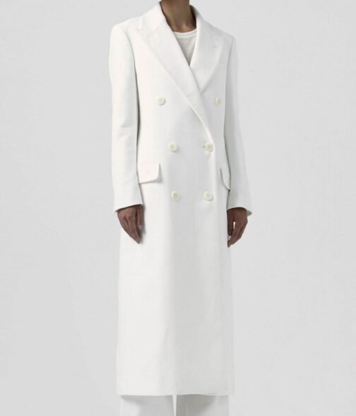 Justin Bieber Feat. Don Toliver Honest Wool White Coat