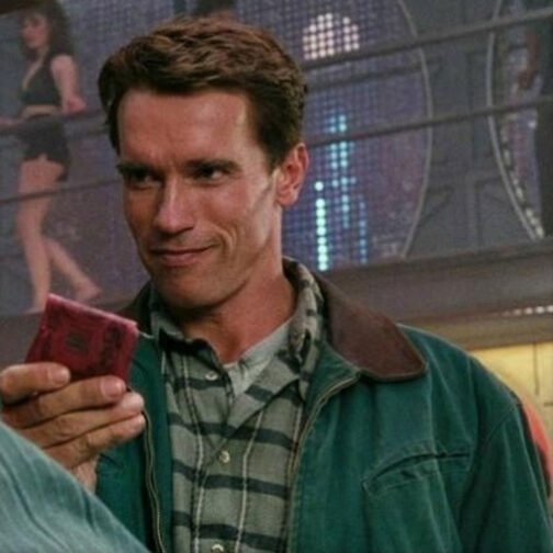 Total Recall Arnold Schwarzenegger Green Jacket - Image 13