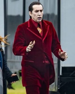 Renfield Nicolas Cage Velvet Blazer