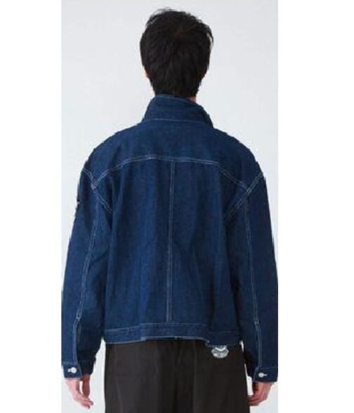 Future Trunks Dragon Ball Denim Jacket - Image 3