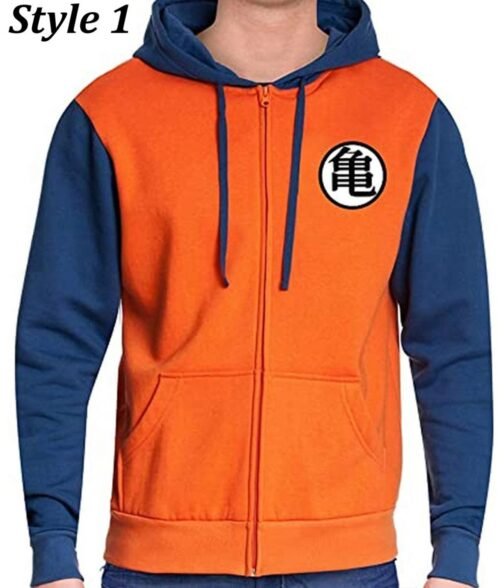 Goku Dragon Ball Zip Up Hoodie