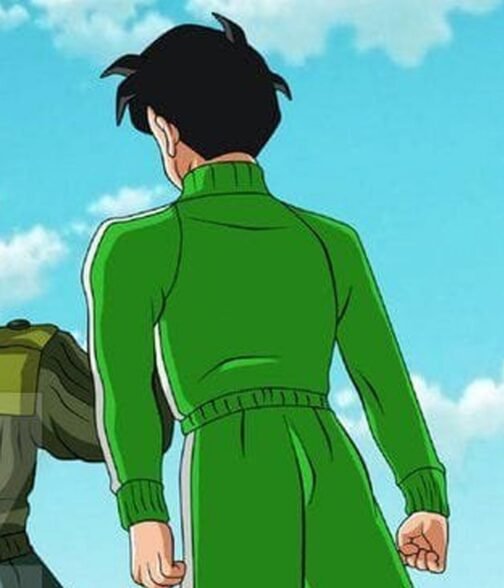 Gohan Dragon Ball Super Track Green Jacket - Image 3