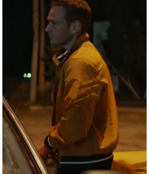Michael Drayer Baby Money Cotton Yellow Jacket - Image 4