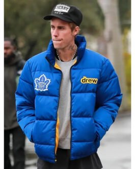 Justin Bieber Toronto Maple Leafs Puffer Jacket