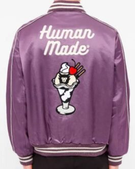 Human Made Nigo Dry Alls Purple Satin Jacket