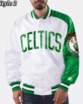 Dugout Boston Celtics Satin Jacket
