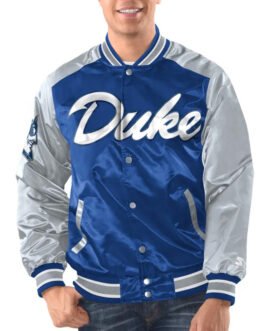Renegade Duke Blue Devils Blue and Gray Jacket