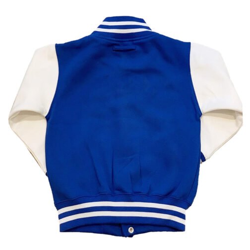 Duke Blue Devils Royal and White Varsity Jacket - Image 4