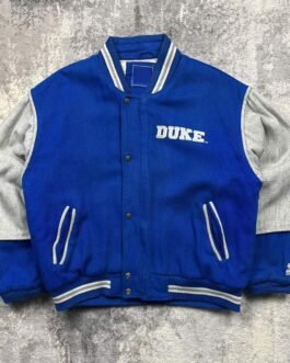 Duke University Royal and Gray Varsity Jacket