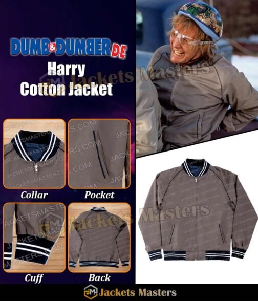Jeff Daniels Dumb and Dumber Harry Jacket - Image 13