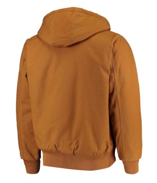 Detroit Lions Dunbrooke Brown Cotton Jacket - Image 2