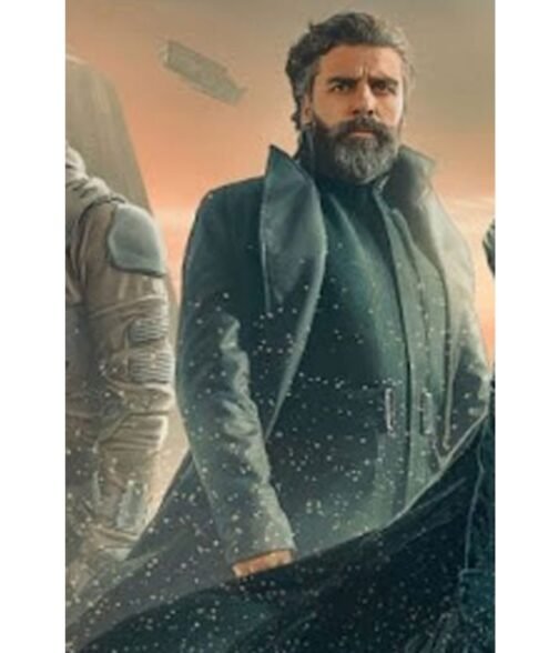 Dune Oscar Isaac Wool Coat - Image 2