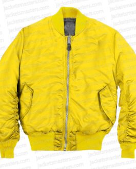 Ashley Walters Top Boy Season 3 Bomber Yellow Jacket