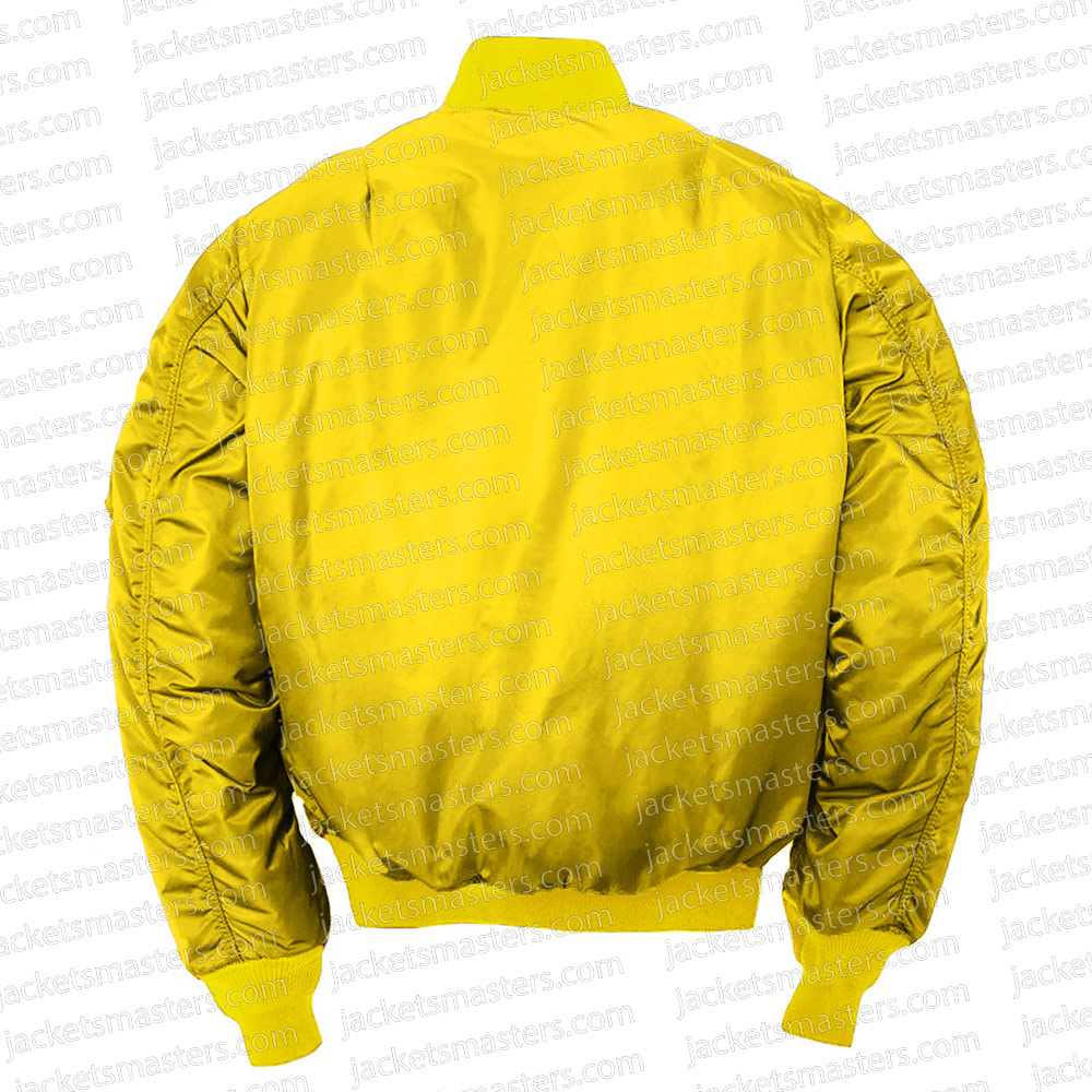 Ashley Walters Top Boy Season 3 Bomber Yellow Jacket - Image 3