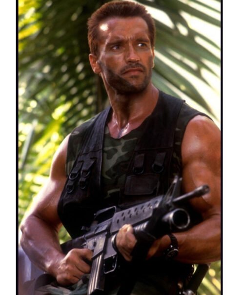 Predator Arnold Schwarzenegger Leather Vest - Image 5