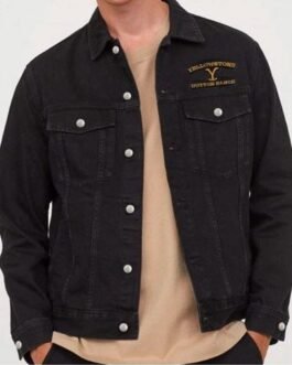 Yellowstone Dutton Ranch Black Jacket