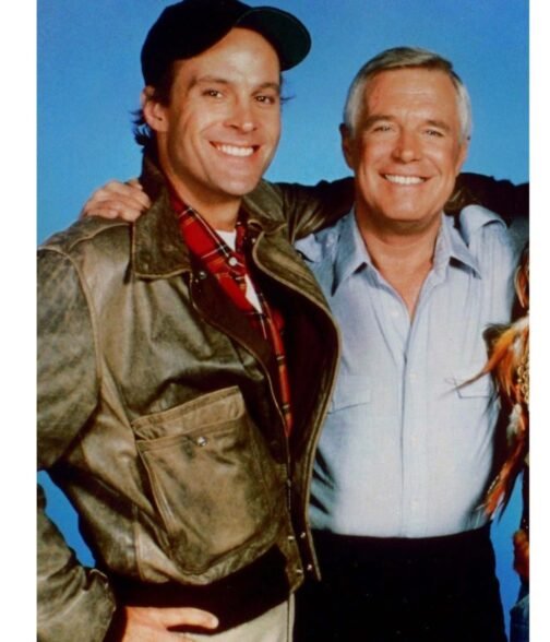 Dwight Schultz The A-Team Da Nang 1970 Leather Jacket - Image 13