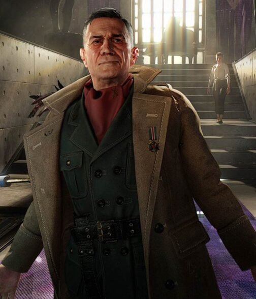 Dying Light 2 Sortie Green Trench Coat