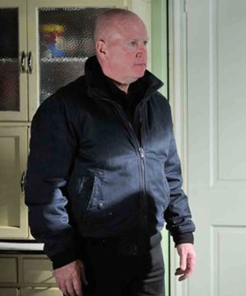 Steve Mcfadden EastEnders Denim Bomber Jacket - Image 2