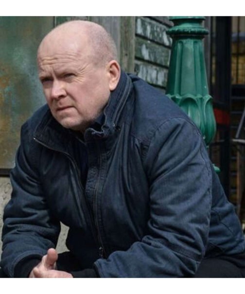 Steve Mcfadden EastEnders Denim Bomber Jacket - Image 5