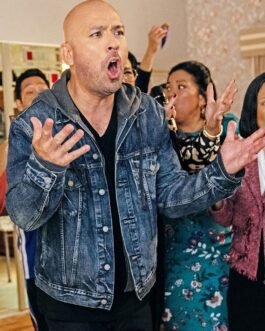 Jo Koy Easter Sunday Denim Blue Jacket