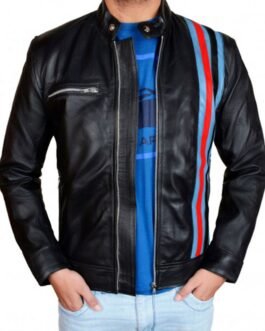 Tom Hardy Venom 2 Cafe Racer Leather Jacket