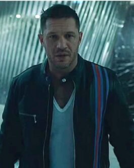 Tom Hardy Venom 2 Cafe Racer Leather Jacket