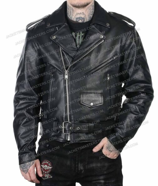 Joseph Quinn Stranger Things S04 Motorcycle Leather Jacket