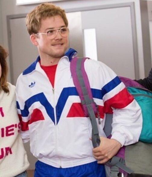 Taron Egerton Eddie The Eagle Great Britain Jacket - Image 2