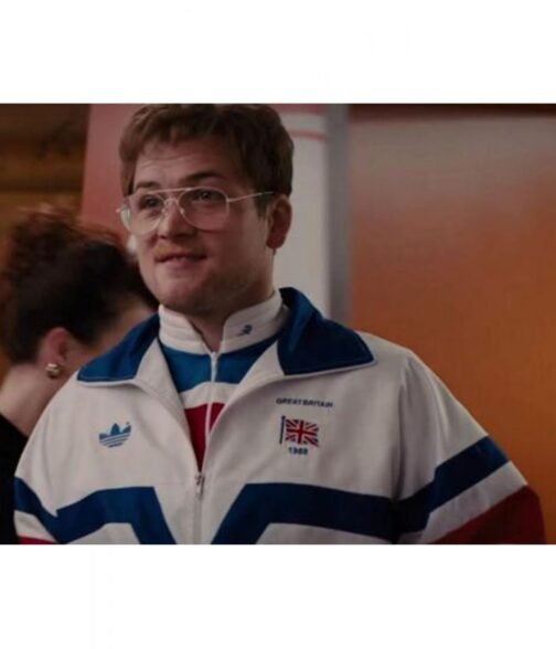 Taron Egerton Eddie The Eagle Great Britain Jacket - Image 7