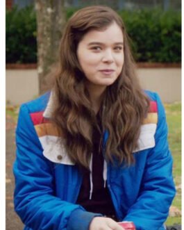 Hailee Steinfeld The Edge of Seventeen Ski Blue Jacket