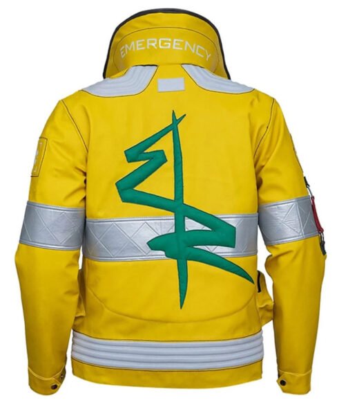 Cyberpunk 2077 David Martinez Yellow Leather Jacket - Image 3