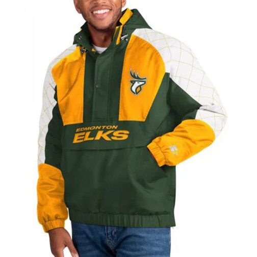 Body Check Edmonton Elks Hoodie Jacket