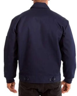 Edmonton Oilers Workwear Navy Cotton Jacket