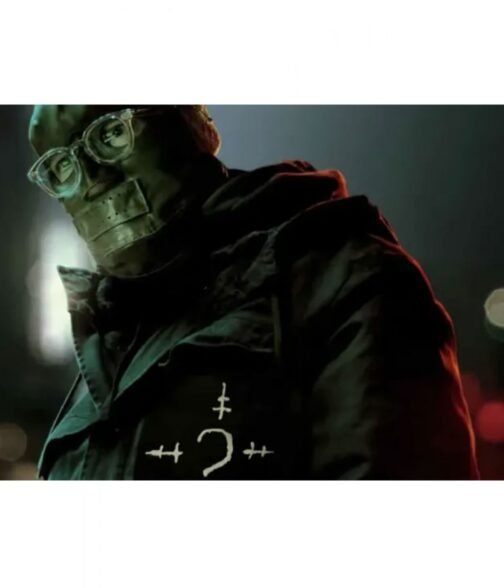 Paul Dano The Batman Edward Nashton Green Jacket - Image 9