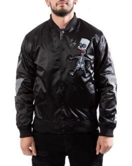 Bomber Electro Bart Maxima Satin Jacket