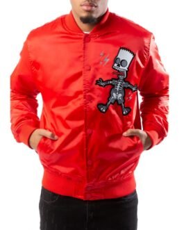 Bomber Electro Bart Maxima Satin Jacket